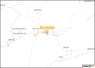 map of Pīchgāh