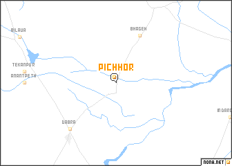 map of Pichhor
