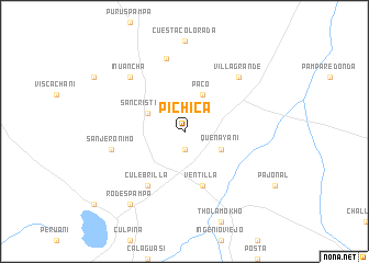 map of Pichica