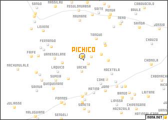 map of Pichiço