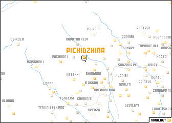 map of Pichidzhina