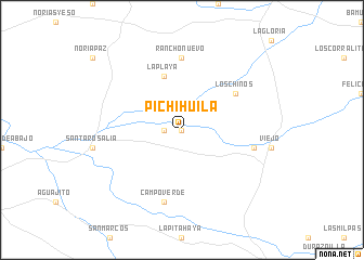 map of Pichihuila