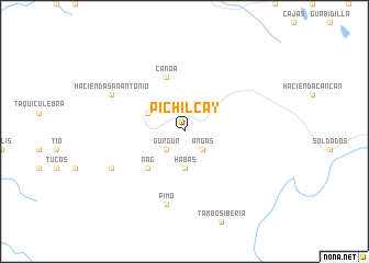 map of Pichilcay