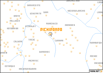 map of Pichipampa