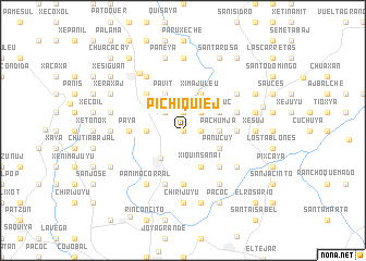 map of Pichiquiej