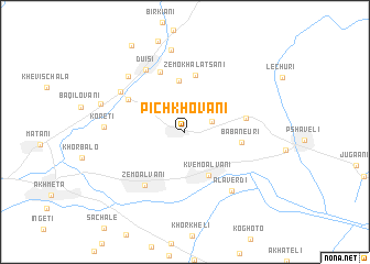 map of P\