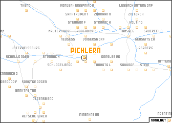 map of Pichlern