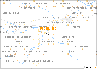 map of Pichling