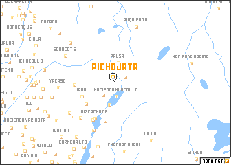 map of Pichojata