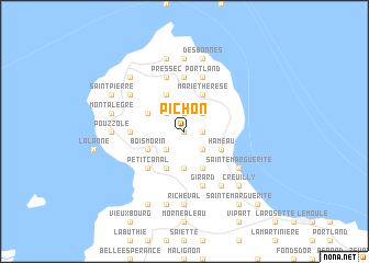 map of Pichon