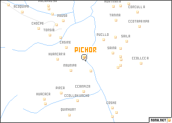 map of Pichor