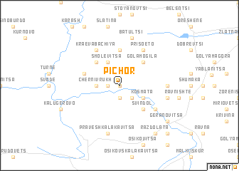 map of Pichor