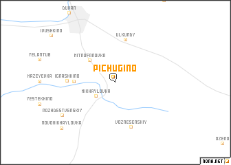 map of Pichugino