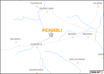 map of Pichukoli