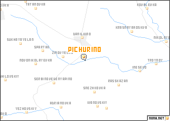 map of Pichurino