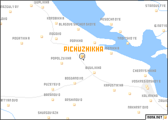 map of Pichuzhikha