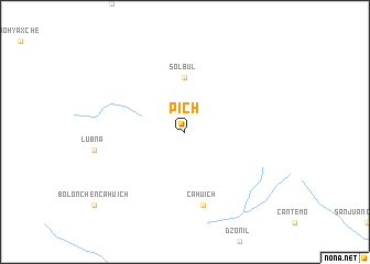 map of Pich