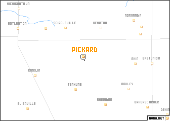 map of Pickard