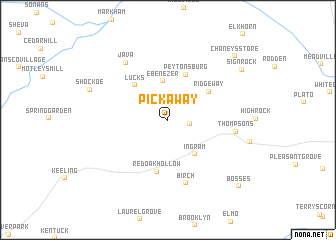 map of Pickaway