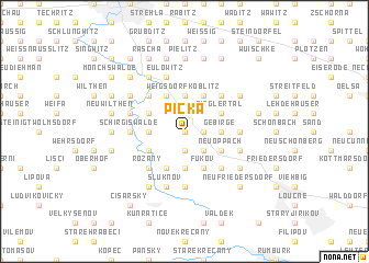 map of Picka