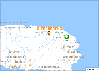 map of Pico da Rocha