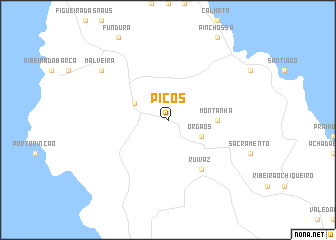 map of Picos