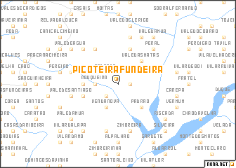 map of Picoteira Fundeira