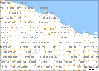 map of Picot