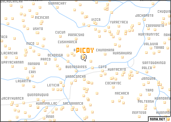 map of Picoy