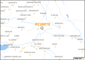 map of Picuarto