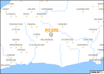 map of Picung