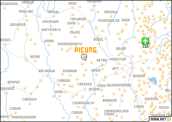 map of Picung