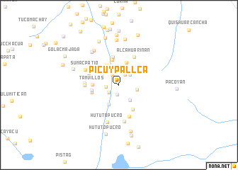 map of Picuy Pallca