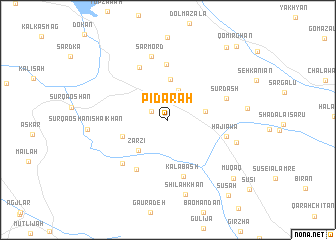 map of Pidārah