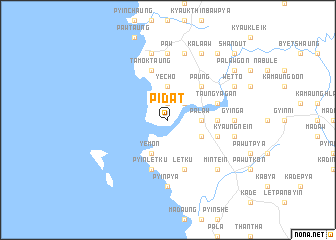 map of Pidat