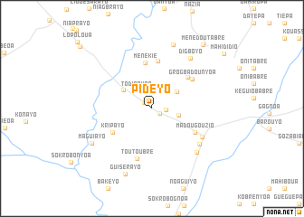 map of Pidéyo