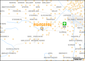 map of Pidingerau