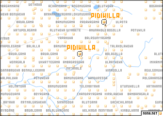 map of Pidiwilla