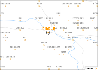 map of Pidole