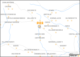 map of Piea