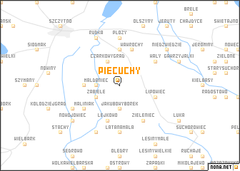 map of Piecuchy