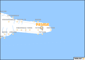 map of Piedade