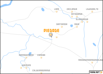 map of Piedade