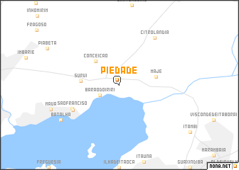 map of Piedade