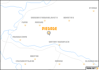 map of Piedade