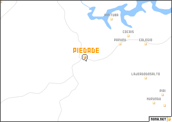 map of Piedade