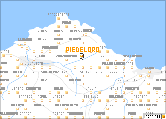 map of Piedeloro