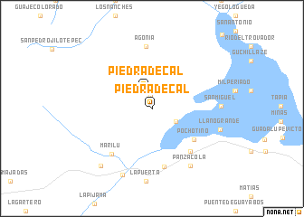 map of Piedra de Cal