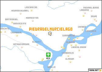 map of Piedra del Murcielago