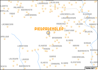 map of Piedra de Moler